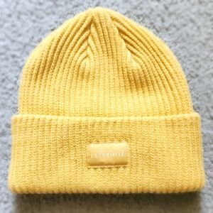 H&M Divided Yellow Knit Beanie